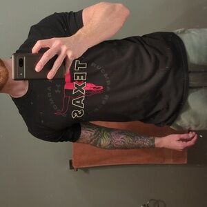 Uber armour Texas t shirts